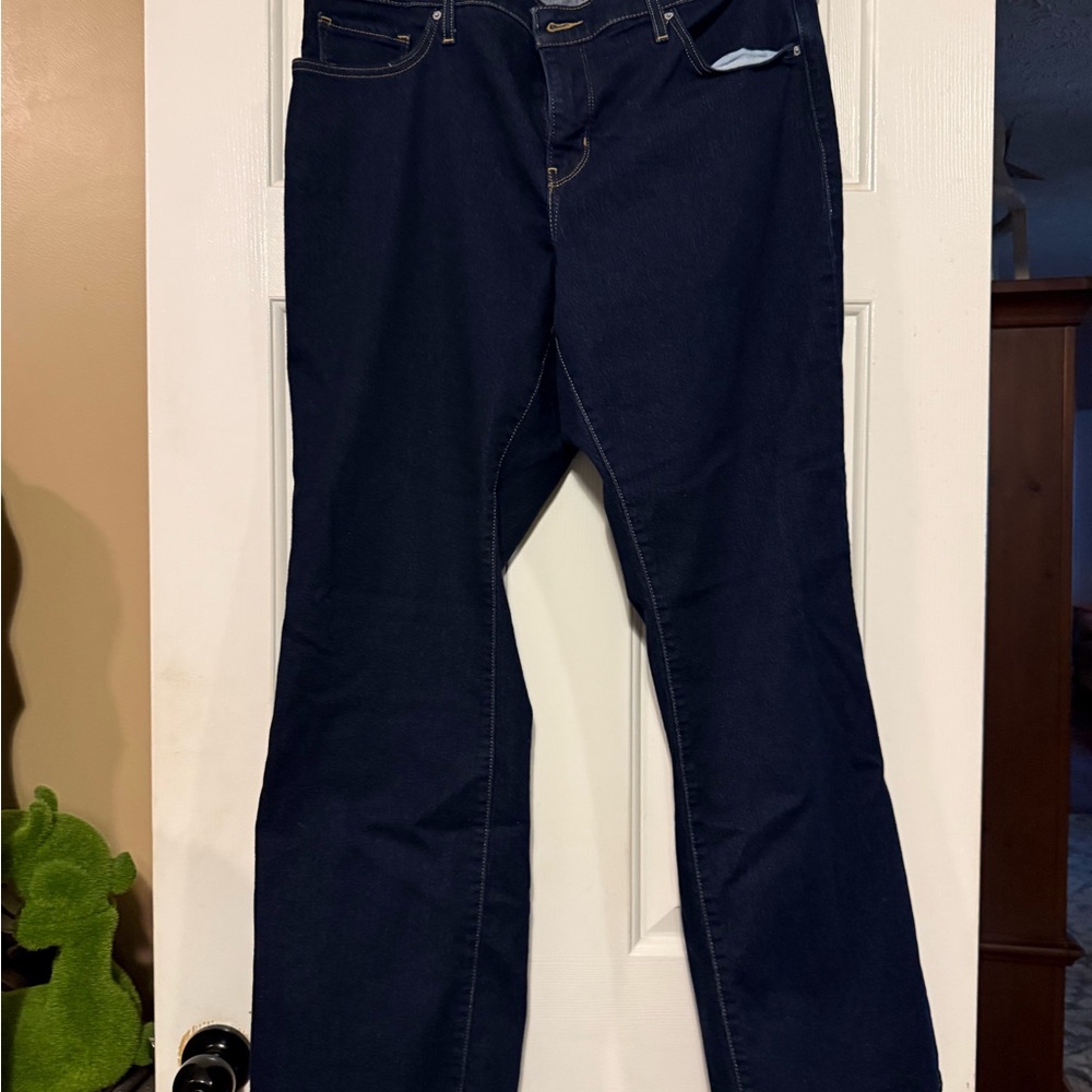 Levi's Women's Deep Indigo Boot Cut Jeans